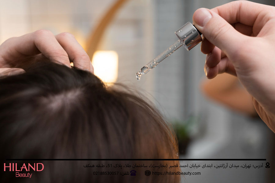 تغذیه عمیق ساقه با استفاده از سرم مو