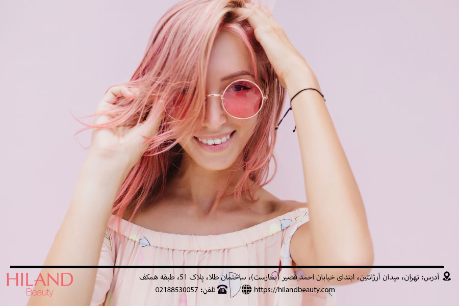 انتخاب رنگ مو دخترانه متناسب با رنگ پوست و چهره