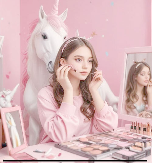 لوازم آرایشی کیوت، فانتزی و پینترستی