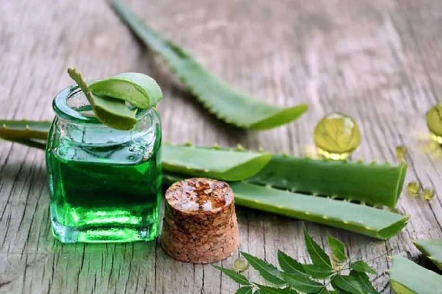 ماسک آلوئه‌ورا خالص (ترمیم‌کننده سبک)